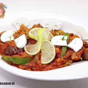 Mushroom Chilli bei RajaRani
