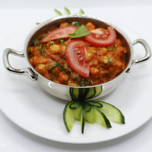 Indisches Kichererbsen Curry bei RajaRani Heidelberg