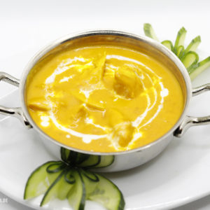 Indisches Essen Chicken Mango bei RajaRani Heidelberg