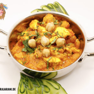Chana Murgh bei RajaRani